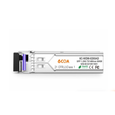 SFP-1GBX-U-80 1000BASE BiDi SFP 1490nm-TX/1550nm-RX 80km Simplex LC Optical Transceiver Module (6COM) SFP Singlemode SFP-1GBX-U-80 1000BASE BiDi SFP 1490nm-TX/1550nm-RX 80km Simplex LC Optical Transceiver Module (6COM) SFP Singlemode